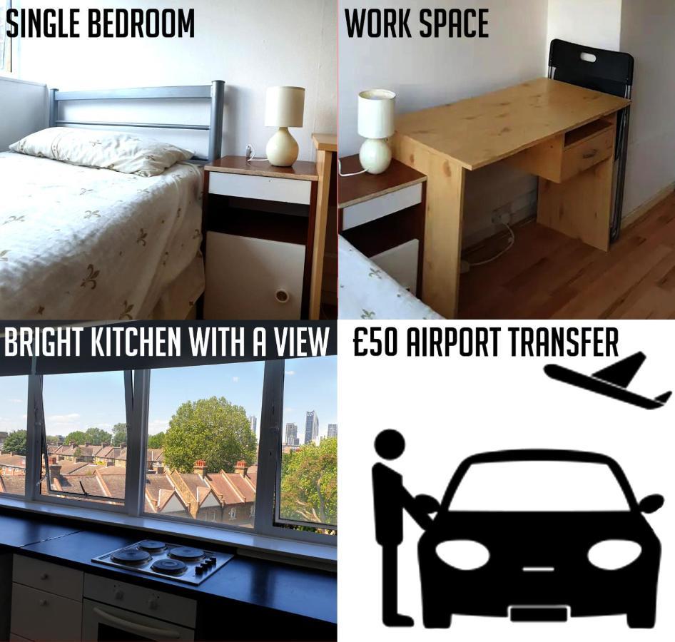 Elephant & Castle - Zone 2 - Private Rooms - Shared Bathroom Londres Extérieur photo