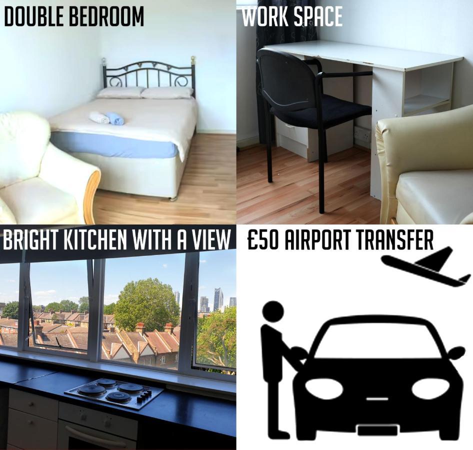 Elephant & Castle - Zone 2 - Private Rooms - Shared Bathroom Londres Extérieur photo
