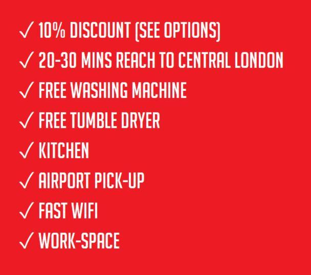 Elephant & Castle - Zone 2 - Private Rooms - Shared Bathroom Londres Extérieur photo