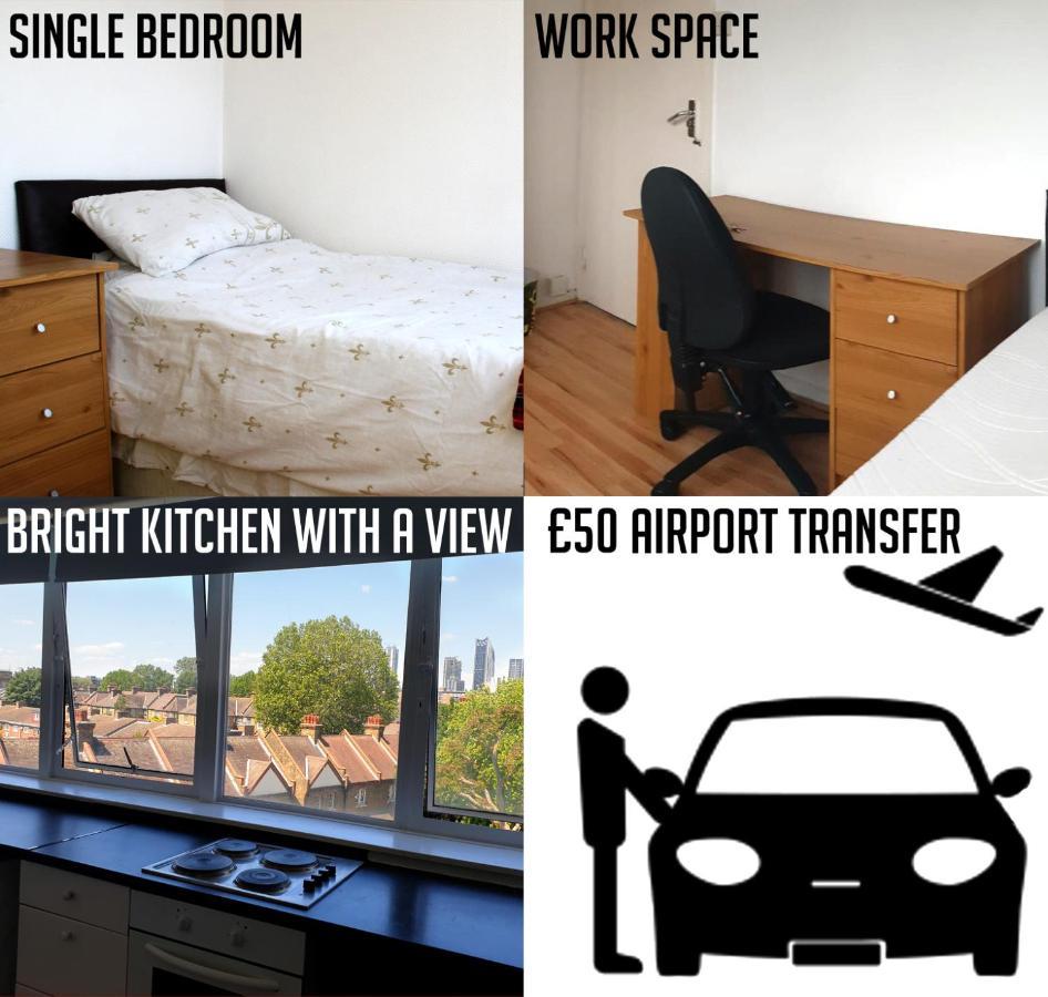 Elephant & Castle - Zone 2 - Private Rooms - Shared Bathroom Londres Extérieur photo